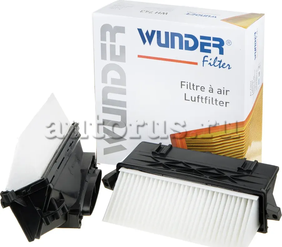 Фильтр воздушный MB дизель 2005-> mot.OM642 WUNDER FILTER WH743 Wunder. Артикул WH743