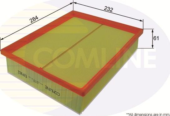 Воздушный фильтр Comline. Артикул EAF962