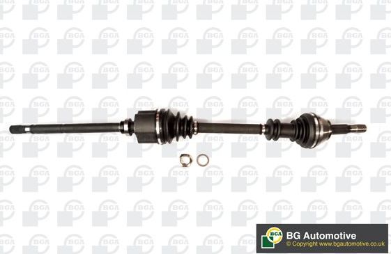 Полуось (привод в сборе, приводной вал) BGA. Артикул DS1411R