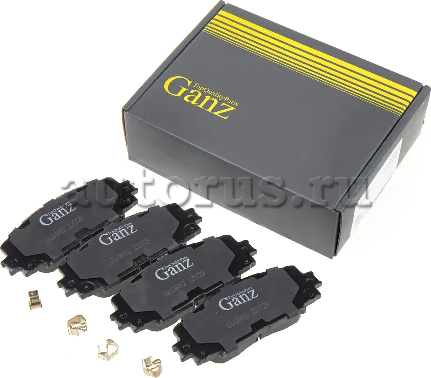 Колодки передние (Ganz). Артикул GIJ09452