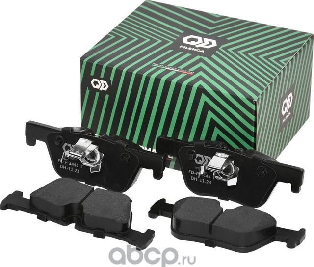 Колодки тормозные дисковые задние Performante (Pilenga). Артикул FDP3445T