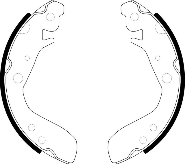Тормозные колодки NiBK. Артикул FN5534