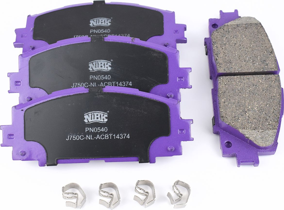 Тормозные колодки NiBK. Артикул PN0540