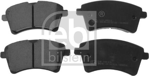 Тормозные колодки Febi Bilstein передние для Renault Kangoo II 2008-2026. Артикул 116184