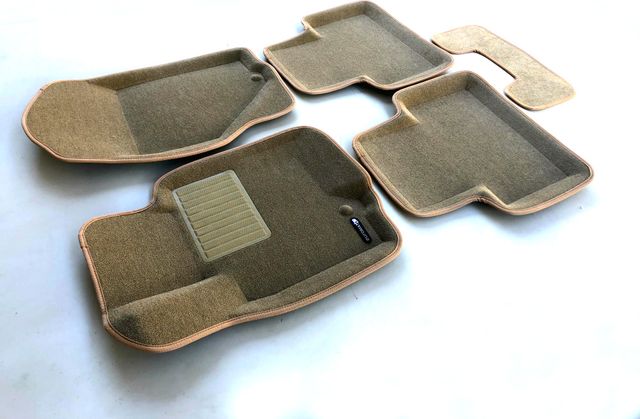 Коврики текстильные Euromat 3D Business для салона Infiniti FX 35/50 2008-2014 БЕЖЕВЫЕ. Артикул EMC3D-002802T