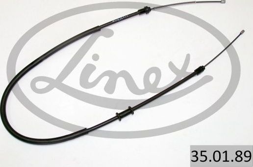 Трос ручника (тросик ручного тормоза) Linex. Артикул 35.01.89