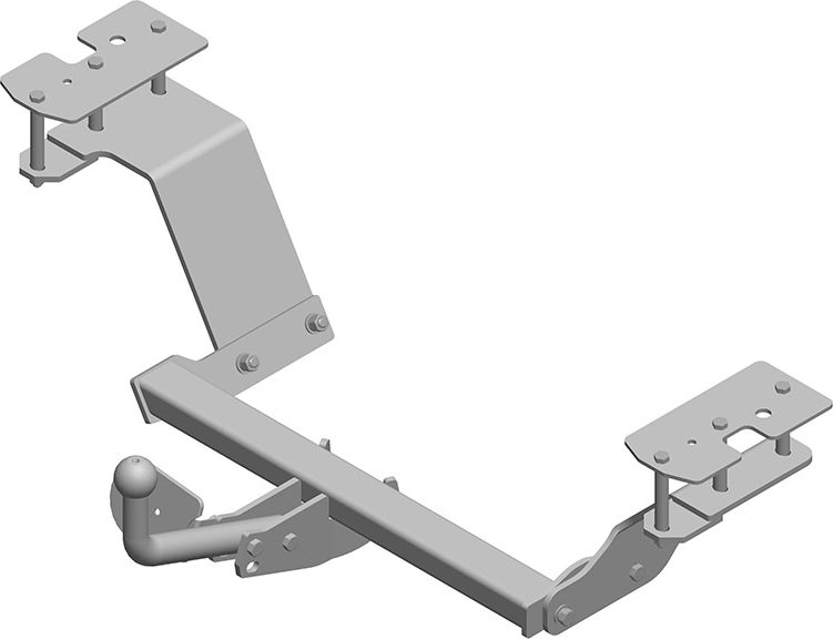 Фаркоп AvtoS для Daewoo Tacuma 2000-2008. Артикул DW 05