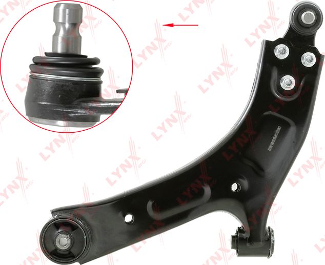 Поперечный рычаг передней подвески LYNXauto. Артикул B5160L