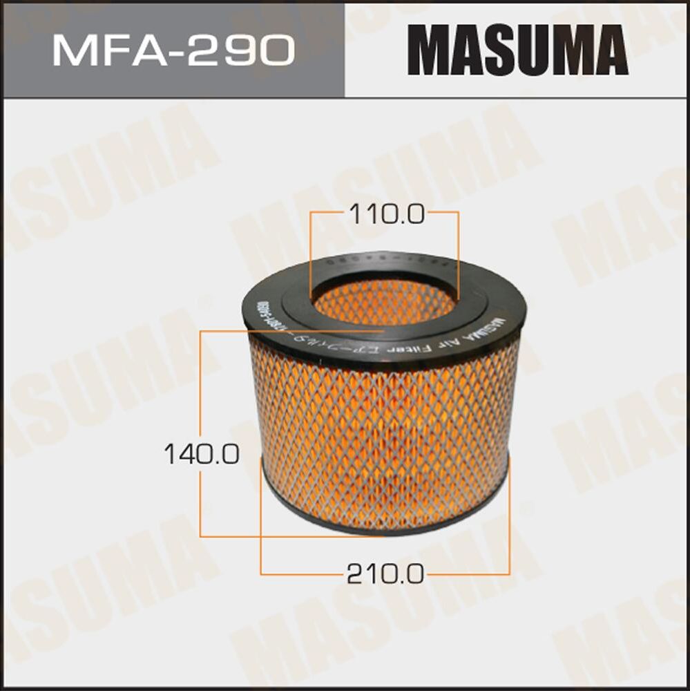 Воздушный фильтр Masuma. Артикул MFA-290