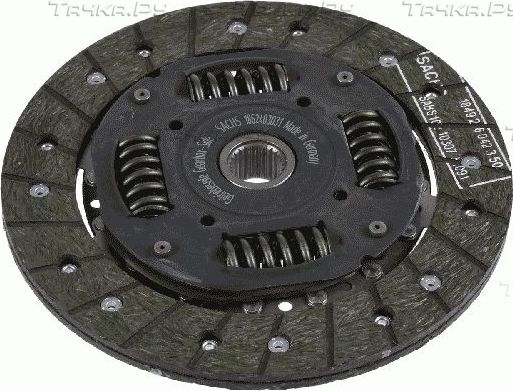 Диск сцепления SACHS для Volkswagen Vento 1991-1998. Артикул 1862 403 031