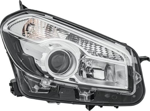 Фара передняя основная Hella правая для Nissan Qashqai II 2014-2026. Артикул 1EL 010 335-261