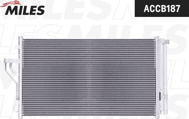 Радиатор кондиционера (конденсатор) Miles для Hyundai ix35 I 2009-2015. Артикул ACCB187