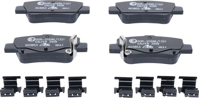 Тормозные колодки ATE. Артикул 13.0460-3853.2