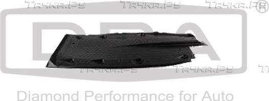 Защита двигателя (пыльник) DPA левый для Audi S3 II (8P) 2006-2013. Артикул 88250298602