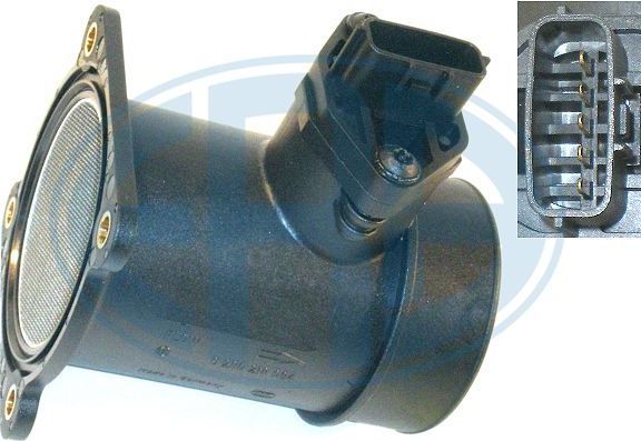 Датчик массового расхода воздуха (ДМРВ) Era OEM для Nissan Primera P12 2002-2008. Артикул 558088