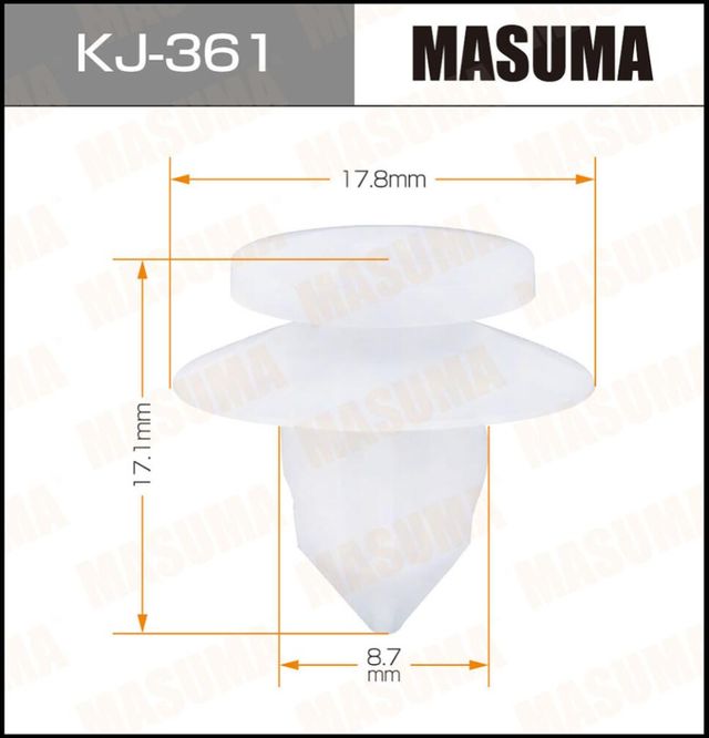 Клипса Masuma. Артикул KJ-361