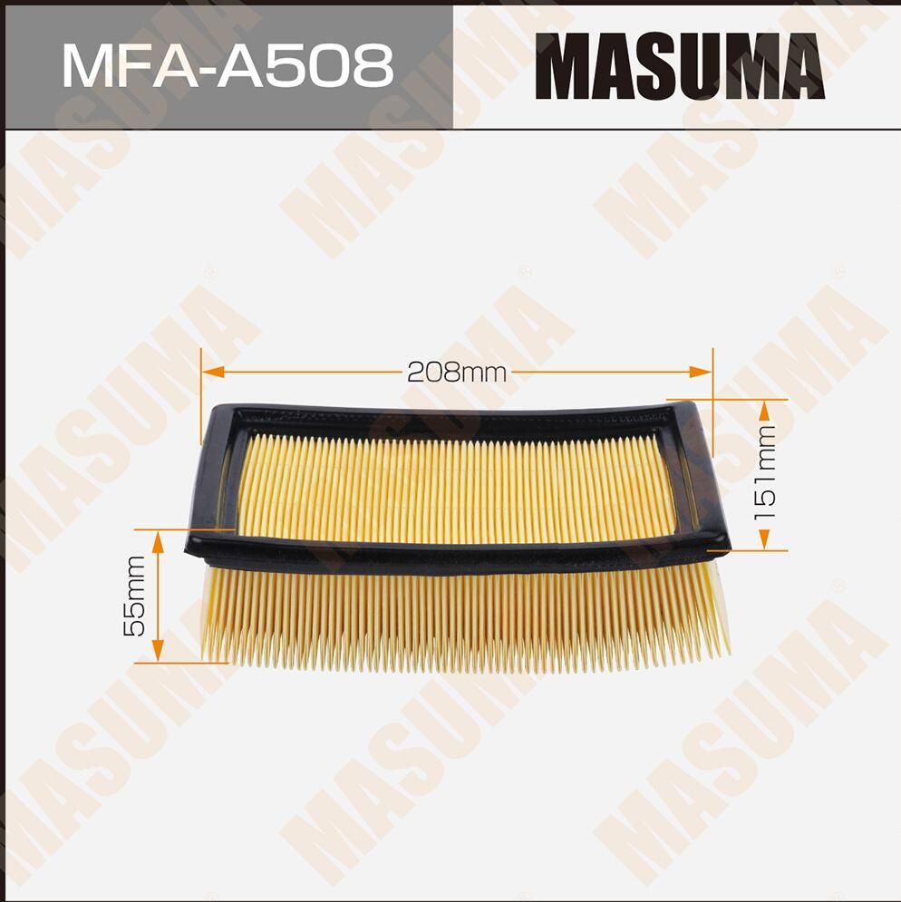 Воздушный фильтр Masuma. Артикул MFA-A508