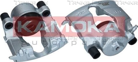 Тормозной суппорт Kamoka (Серый чугун) передний правый для Chevrolet Corsa 1994-2002. Артикул JBC0120