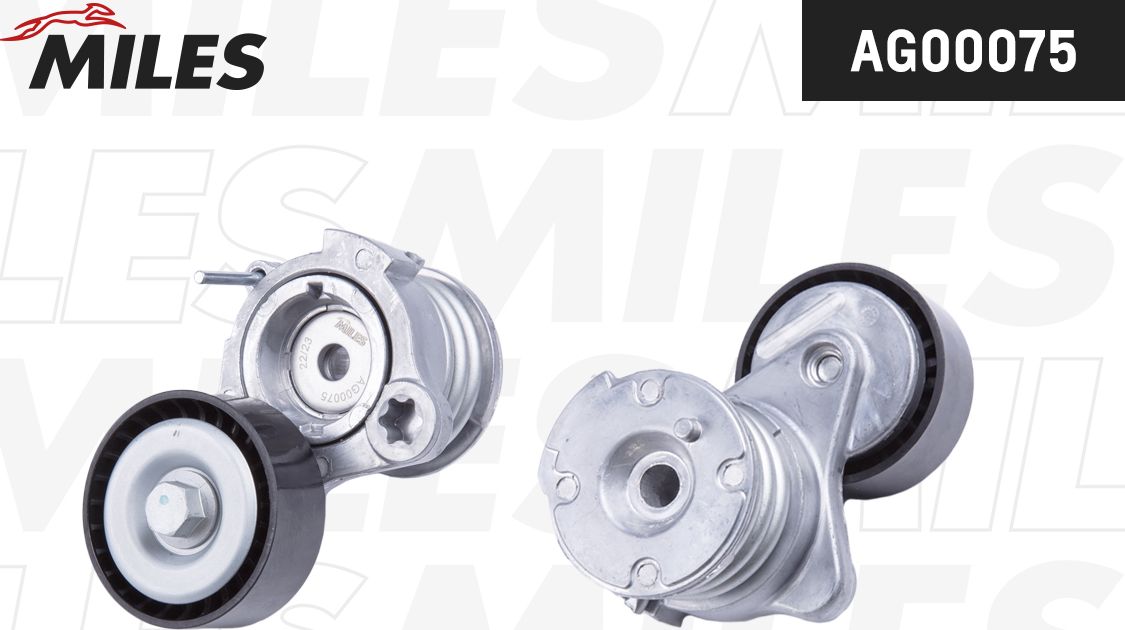 Натяжной ролик (натяжитель) приводного ремня Miles. Артикул AG00075