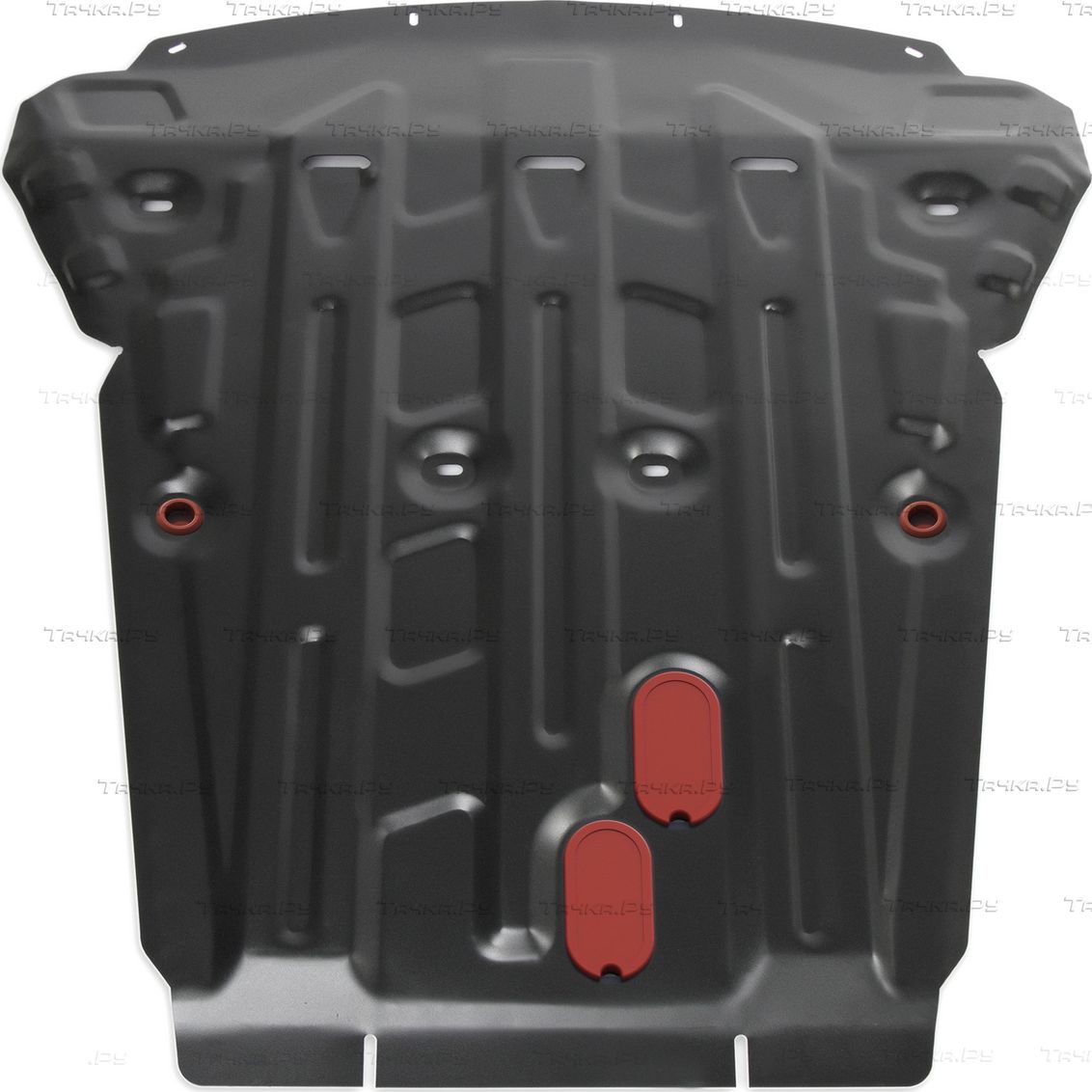 Защита АвтоБРОНЯ для картера BMW X6 F16 2014-2020. Артикул 111.00523.1
