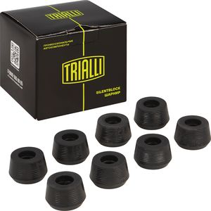 Втулка (сайлентблок) амортизатора Trialli (резина) передний/задний для ГАЗ Соболь 1993-2026. Артикул RB 0380