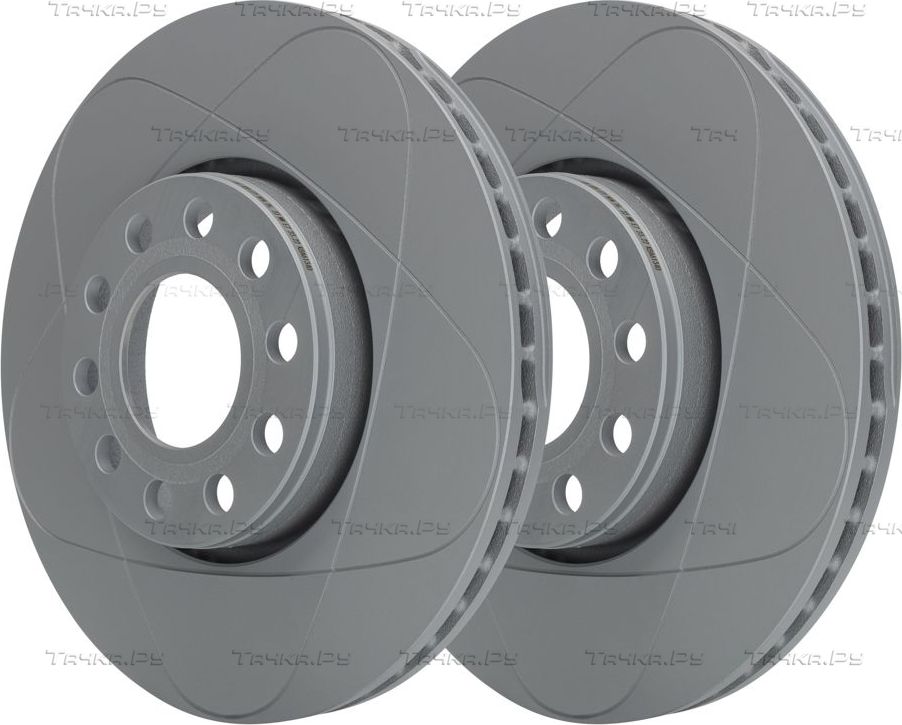 Тормозной диск ATE PowerDisc передний для Volkswagen Passat B5 1996-2005. Артикул 24.0325-0171.1