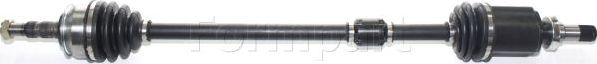 Полуось (привод в сборе, приводной вал) Formpart передняя правая для Chevrolet Cruze I 2009-2015. Артикул 56380006/S