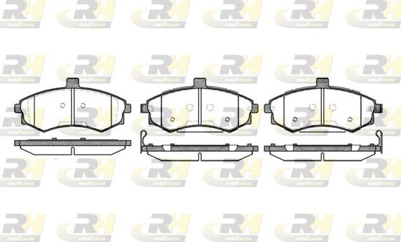 Тормозные колодки RoadHouse. Артикул 2893.02