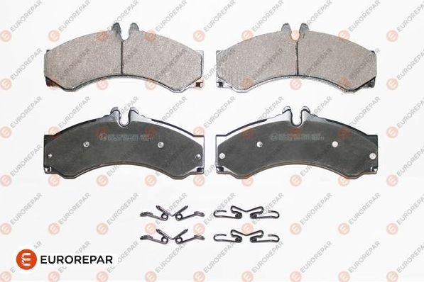 Тормозные колодки Eurorepar. Артикул 1617276280