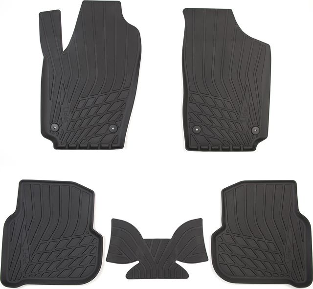 Коврики литьевые Норпласт для салона Volkswagen Polo седан 2010-2020. Артикул NP11-LdC-95-421