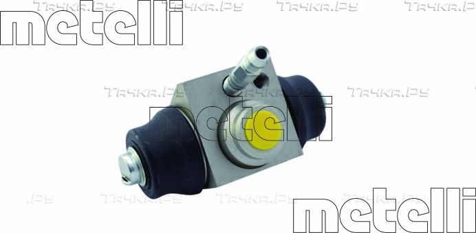 Тормозной цилиндр Metelli (алюминий) задний для Volkswagen Golf III 1993-1999. Артикул 04-0653
