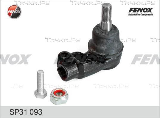 Наконечник рулевой тяги Fenox левый внешний для Chevrolet Lanos I 2005-2018. Артикул SP31093