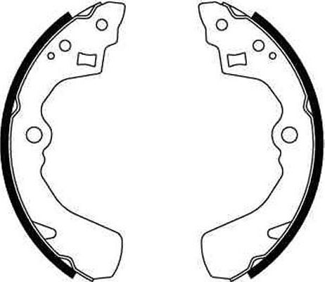 Тормозные колодки TRW. Артикул GS8549