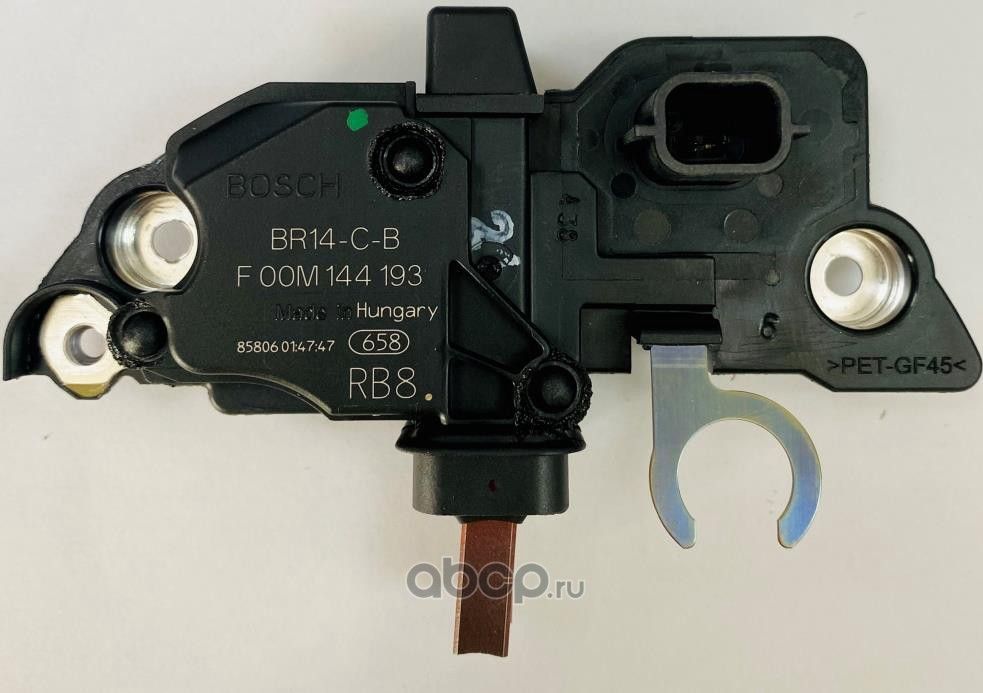 Реле-регулятор напряжения генератора Bosch. Артикул F 00M 144 193