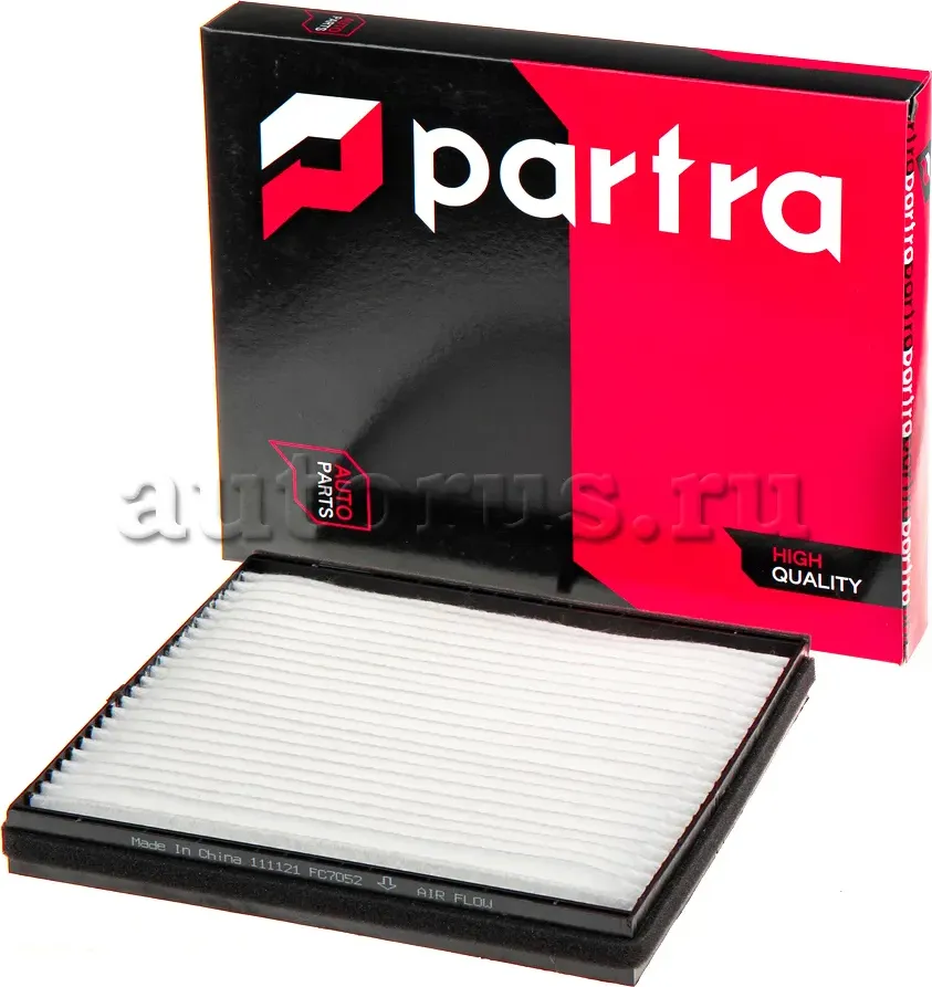 Фильтр салона стандарт (Partra). Артикул FC7052