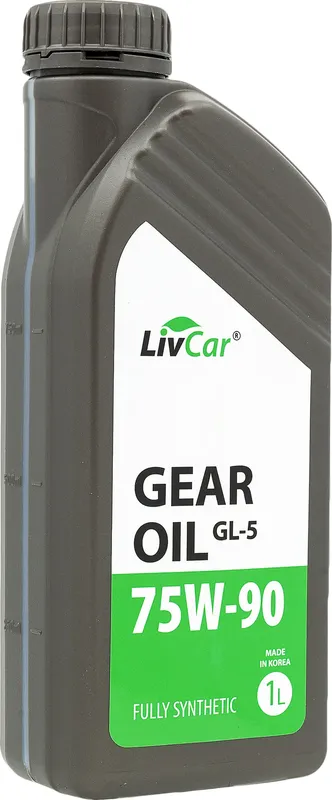 Масло трансмиссионное  LivCar Gear Oil GL-5 75W-90 (1л) Livcar. Артикул lcgol7590-001