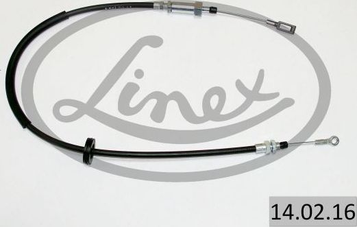 Трос ручника (тросик ручного тормоза) Linex. Артикул 14.02.16