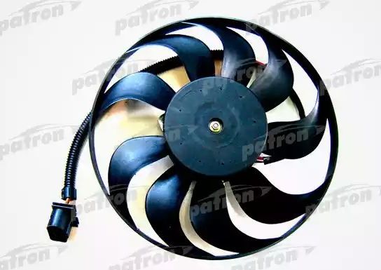 Вентилятор радиатора двигателя Patron правый для Audi TT I (8N) 1998-2006. Артикул PFN028