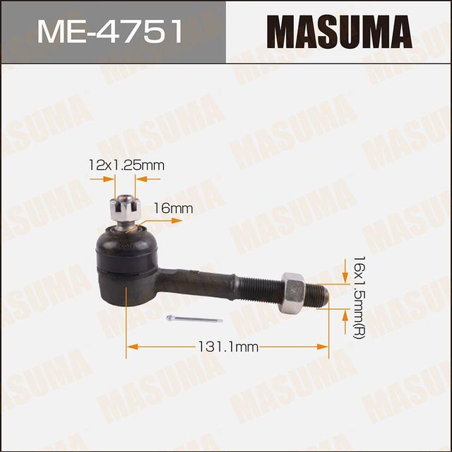Наконечник рулевой тяги Masuma. Артикул ME-4751