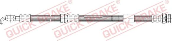 Тормозной шланг Quick Brake передний правый/левый для Mazda Premacy I (CP) 1999-2005. Артикул 58.987
