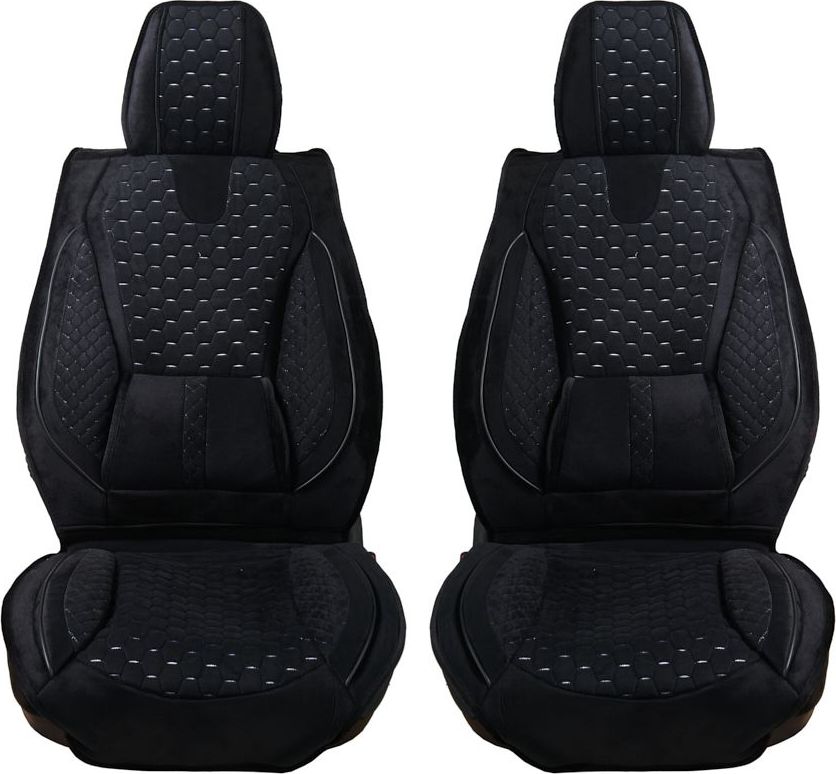 Накидки Seintex каркасные Scales на сидения, цвет Черный. Артикул 317709