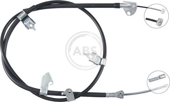 Трос ручника (тросик ручного тормоза) ABS. Артикул K17630