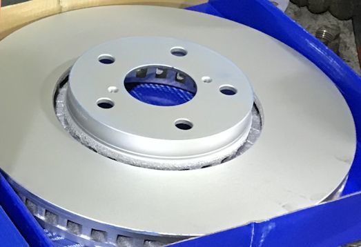 Тормозной диск ATE передний правый для Lexus RC I 2014-2026. Артикул 24.0130-0202.1