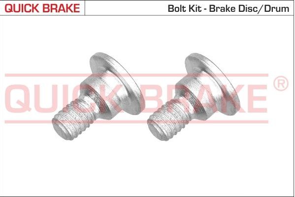 Болт, диск тормозного механизма Quick Brake. Артикул 11660K