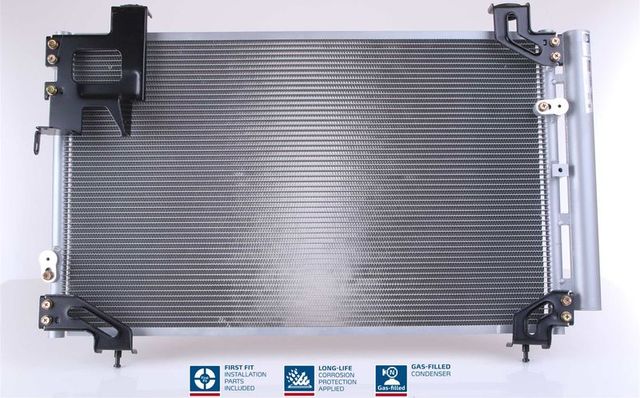 Радиатор кондиционера (конденсатор) Nissens (алюминий) для Toyota Corolla Verso I 2004-2005. Артикул 940020