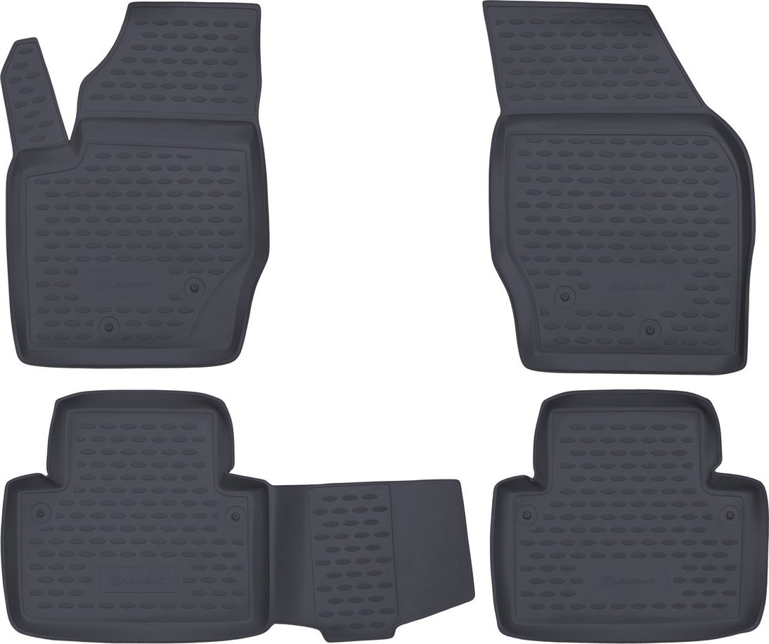 Коврики Element для салона Volvo XC90 2002-2014 СЕРЫЕ. Артикул NLC.50.04.211