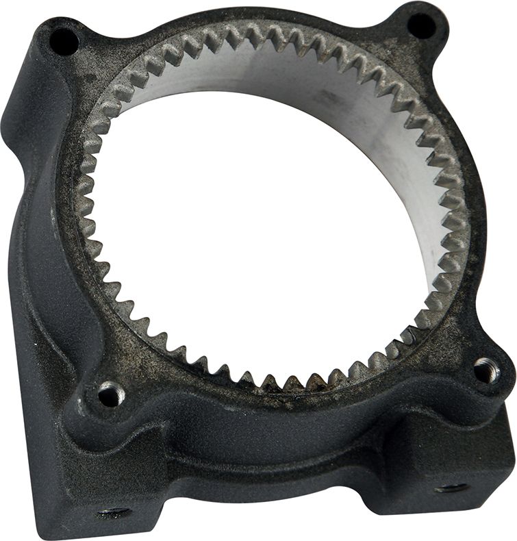 Станина крепления редуктора лебедки Runva EWP2500U. Артикул GRBP2500