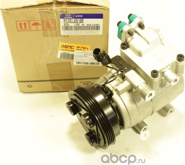 Компрессор кондиционера Hyundai / KIA. Артикул 977012C100
