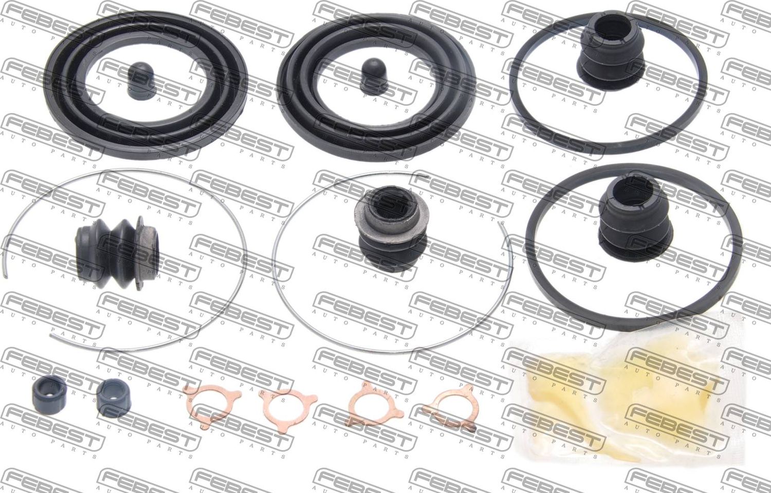 Ремкомплект тормозного суппорта Febest передний для Lexus RX I 2000-2003. Артикул 0175-ACU15F