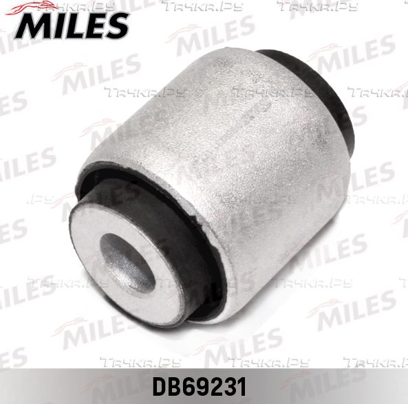 Сайлентблок заднего рычага подвески Miles (резина/металл) правый/левый верхний для SEAT Exeo 2008-2013. Артикул DB69231